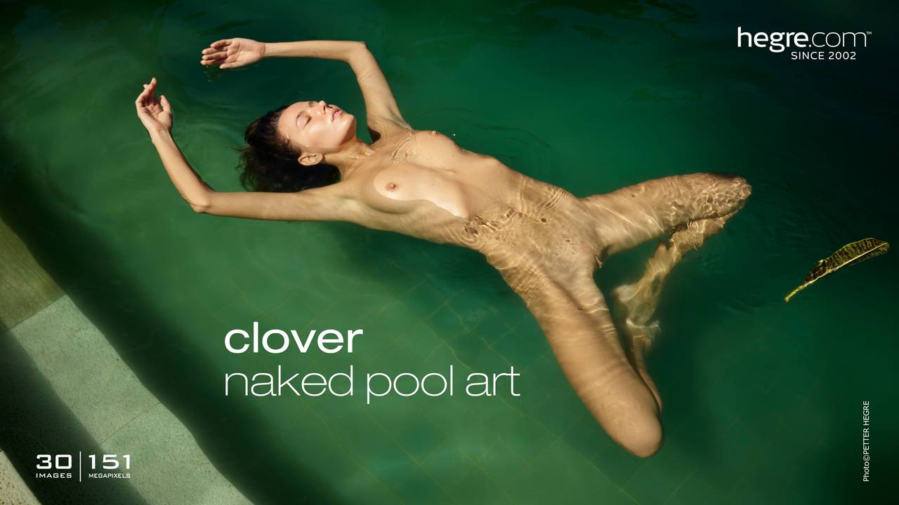 clover naked pool art HegreArt 10
