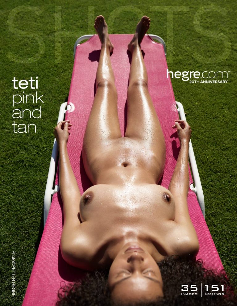 hegre teti pink and tan poster